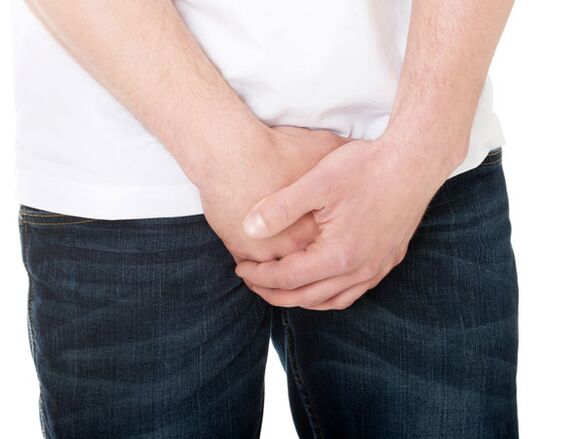 La prostatitis en un hombre es una inflamación de la glándula de la próstata